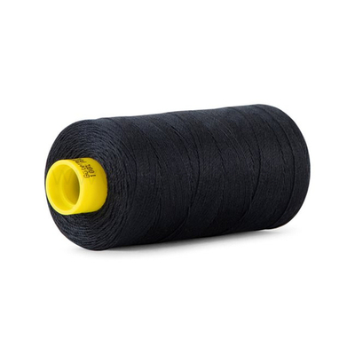 Нитка Gutermann Mara 30 (300 метров), 1 кат., для отстрочки | 665 сине-черный
