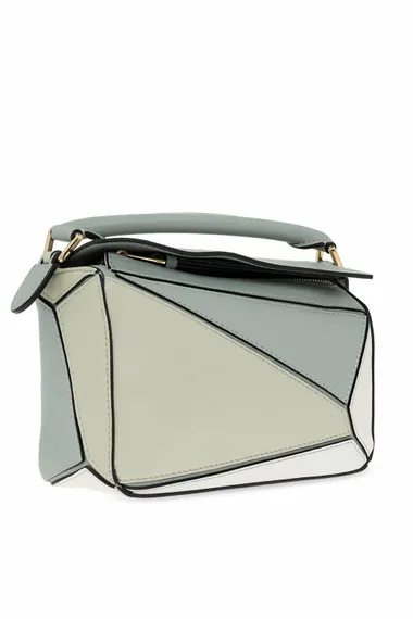 Сумка на плечо Loewe Puzzle Mini светло-зеленый