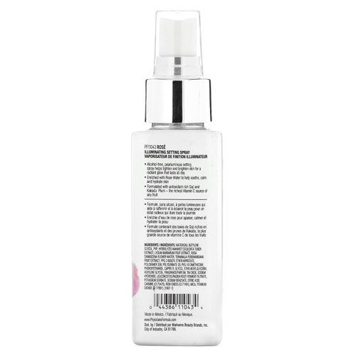Physicians Formula, Rosé All Stay, спрей для сияния кожи, без спирта, 100 мл (3,4 жидк. унции)