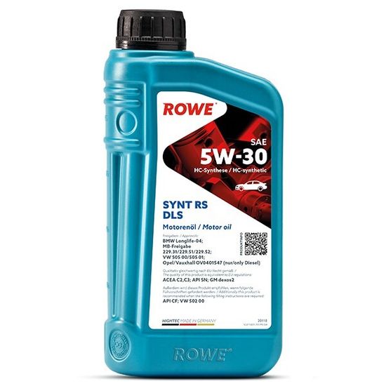 HIGHTEC SYNT RS DLS SAE 5W-30 ROWE моторное масло