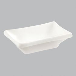 Соусник 20 мл 7,2*4,8 см h1,8 см прямоуг. белый фарфор P.L. Proff Cuisine [6]
