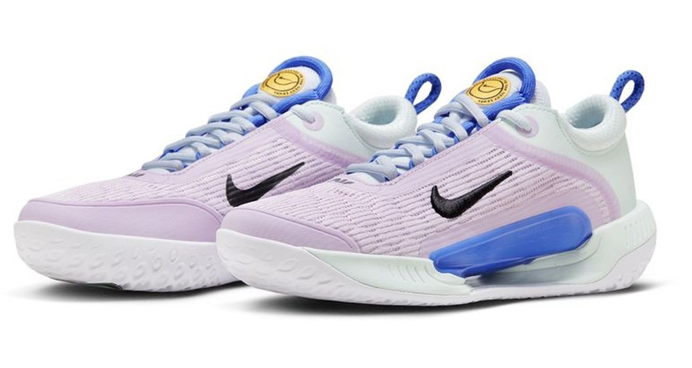 Женские Кроссовки теннисные Nike Zoom Court NXT W - doll/barely green/football grey/black