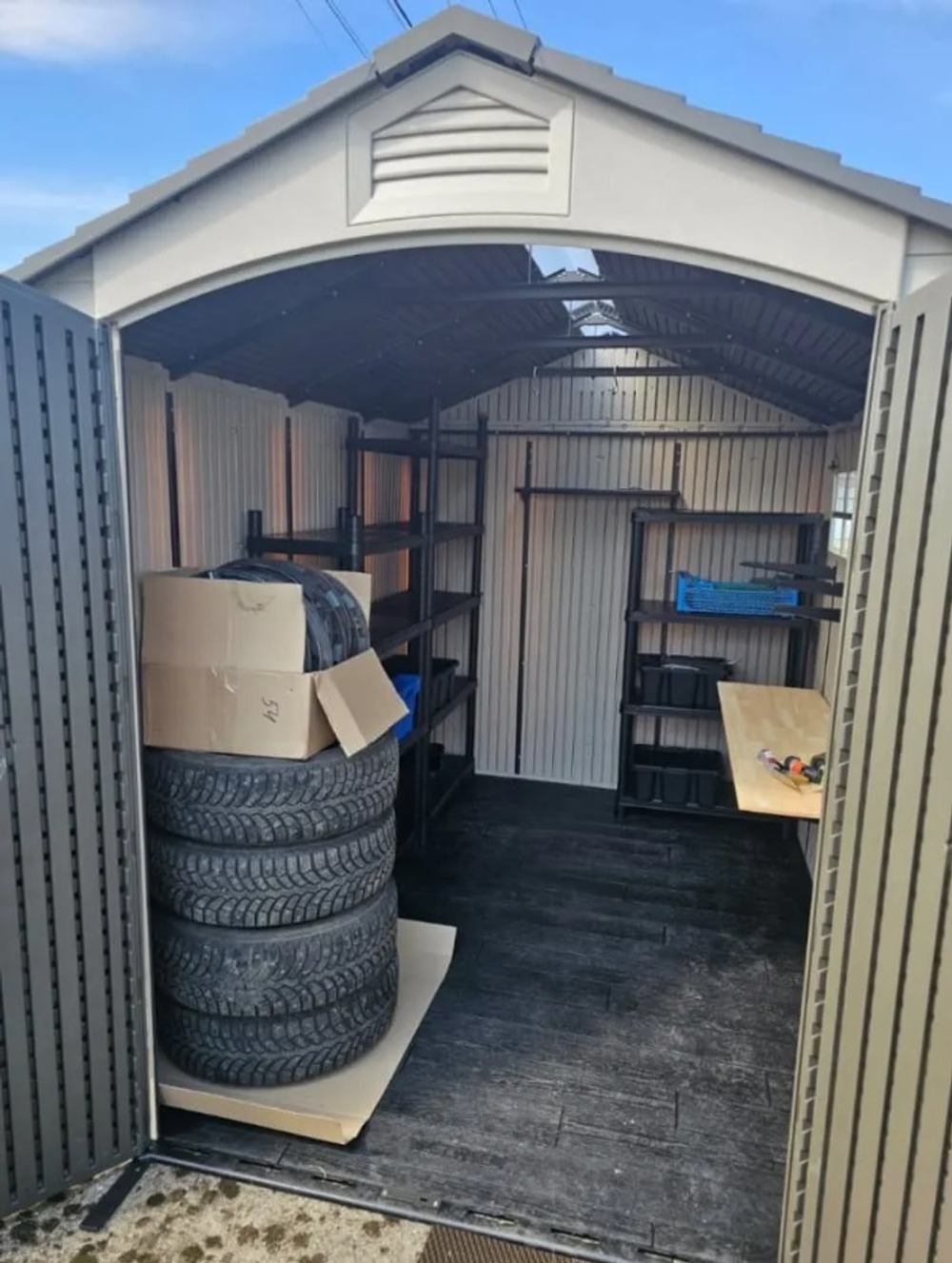 Пластиковый сарай LifeTime 7x9,5