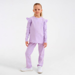 Комплект (джемпер+ брюки) для девочек Casual Collection сирень, р.104 7601178 (MINAKU)