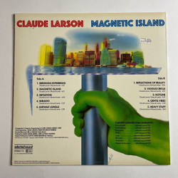 Винтажная виниловая пластинка LP Claude Larson Magnetic Island (Germany 1985)