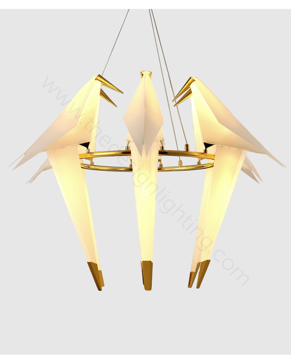 Pendant design lamp  PERCH by Moooi (6 lampshades)