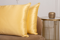 Шелковая подушка 50x70 Luxe Dream Luxury Silk Gold