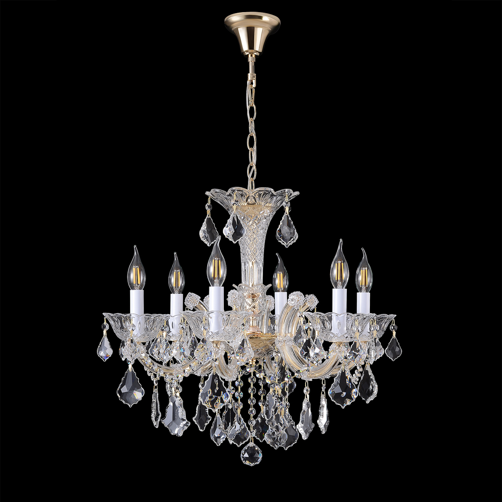 Люстра Crystal Lux CRISTELLE SP6 GOLD
