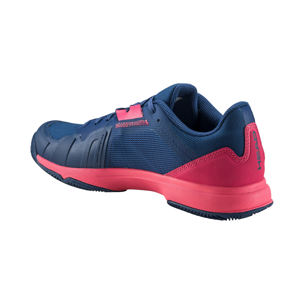 Женские теннисные кроссовки HEAD Sprint Team 3.5 Clay Court Shoe Women - Dark Blue, Coral