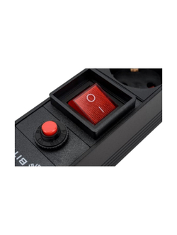 5bites PDU819A-07 Блок розеток  8S / AL / SWITCH / 1U / 19"
