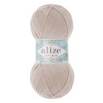 Пряжа Alize (Ализе) Happy Baby New / уп.5 мот. по 100 г, 320м, 599 слоновая кость