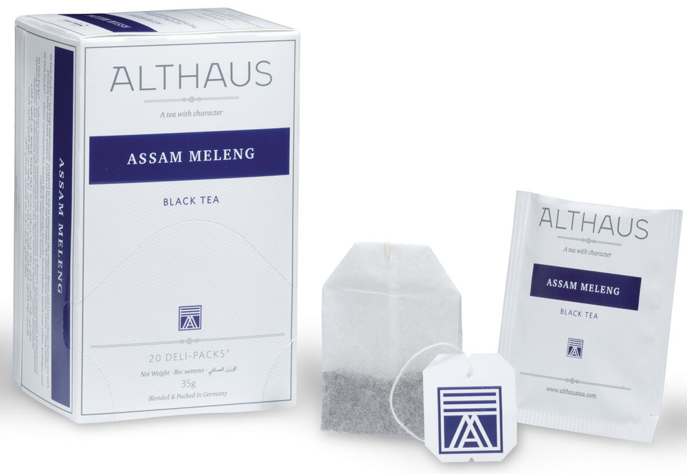 Althaus Assam Meleng Deli Pack чай черный в пакетиках, 20 шт