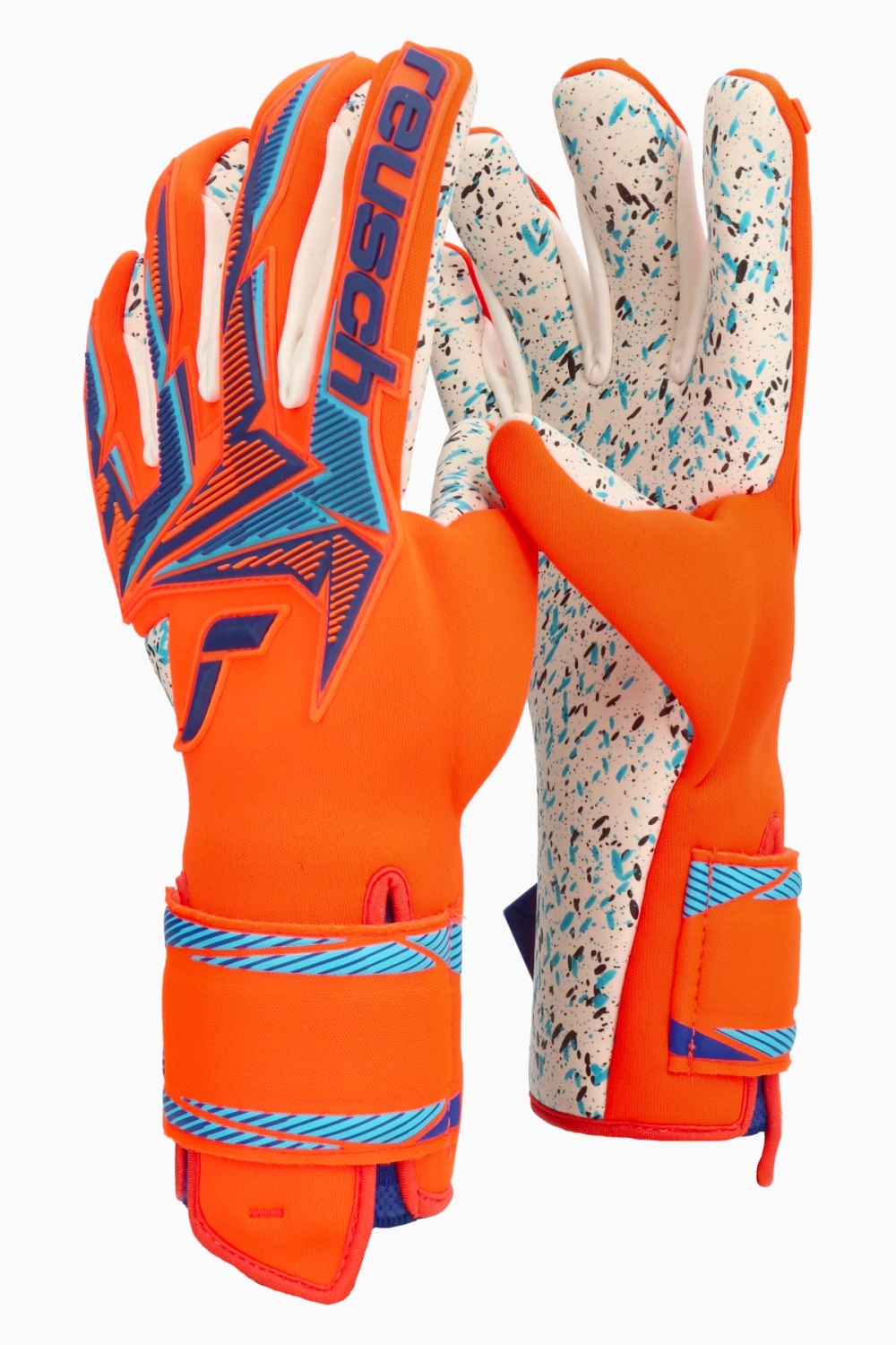 Вратарские перчатки Reusch Attrakt Freegel Fusion - оранжевый