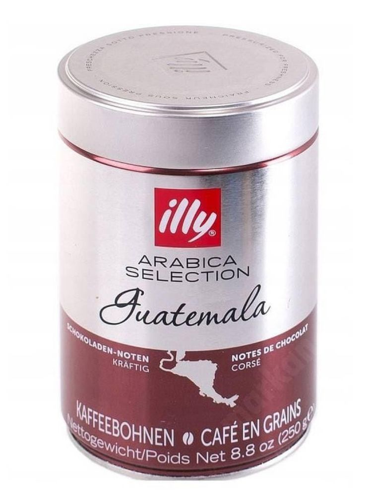 Кофе в зернах ILLY Guatemala Гватемала 250 мл