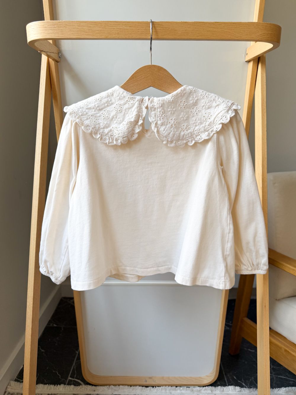 Хлопковая блузка Zara, 104