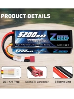 Аккумулятор для радиоуправляемой машинки Li-Po 11.1V 5200mAh