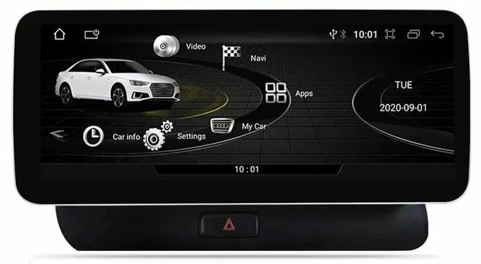 Магнитола для AUDI Q5 2008-2016 (низкая комплектация)- Kuberg MRW-A1001 на Android 11, Быстрая