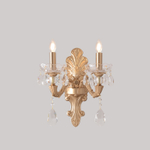 Настенный светильник Crystal Lux ELIZABETH AP2 BRASS