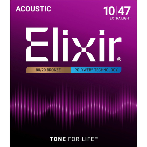 Elixir 11000 PolyWeb струны для акустической гитары