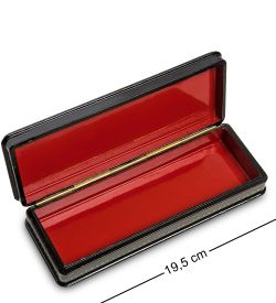 ШК-19/12-B Шкатулка в технике декупаж «Сказка о царе Салтане» (19,5х7х3,5)