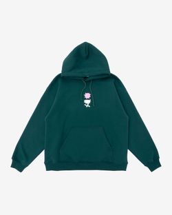 Худи FW23 HD Warm Flower Pine Green