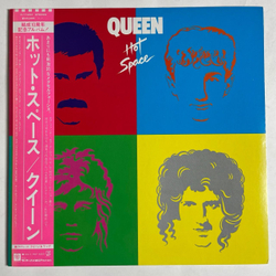 Винтажная виниловая пластинка LP Queen Hot Space (Japan 1982) (Obi) Under Pressure