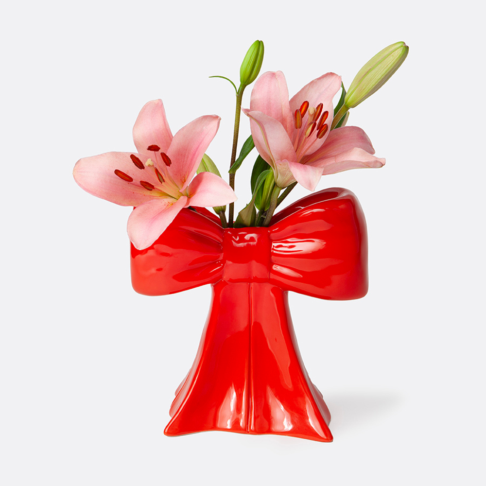 Ваза для цветов bow, 20 см