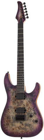 SCHECTER C-6 PRO AURORA BURST
