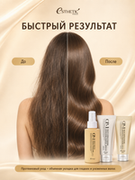ESTHETIC HOUSE Набор Шампунь и бальзам CP-1 BC Intense Nourishing Shampoo Version 2.0, Спрей для укладки волос CP-1 Bright Complex Volume Styling Fixer, 3х100мл