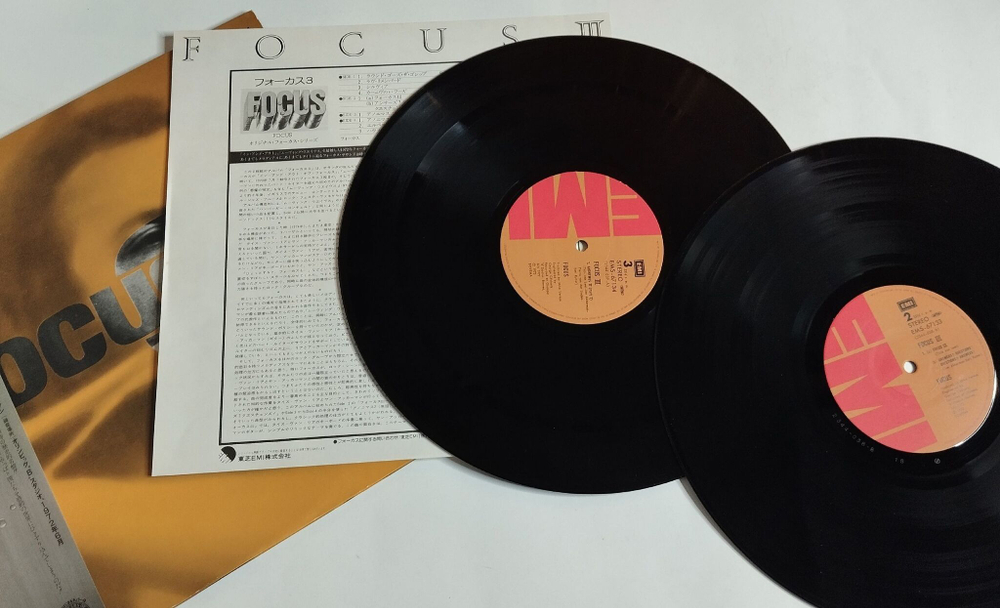 Винтажная виниловая пластинка LP Focus 3 (Japan 1977) (Obi)