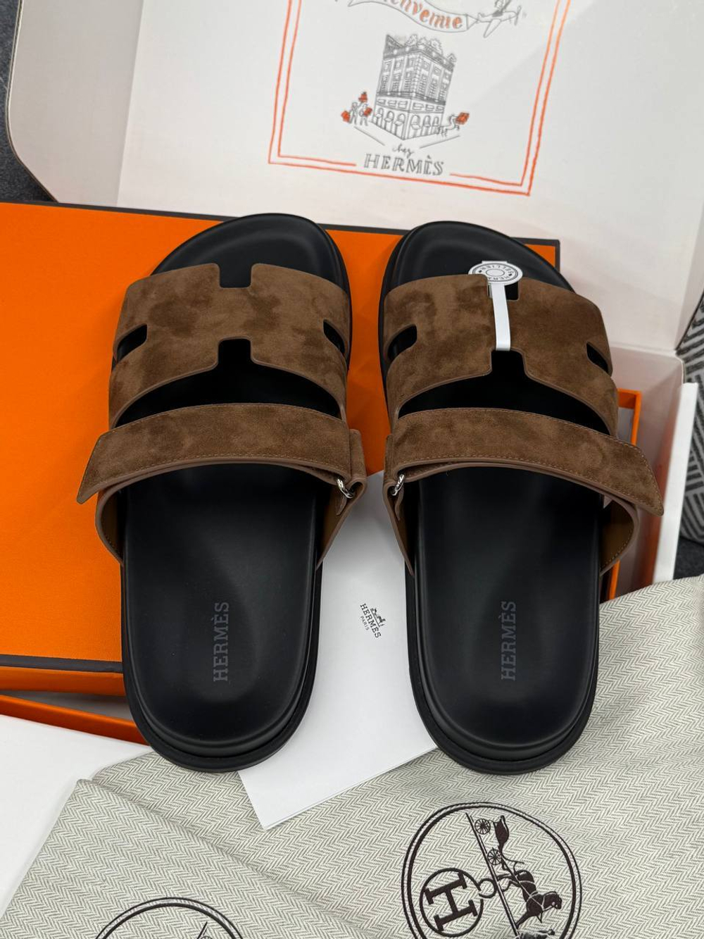 Шлепанцы Hermes