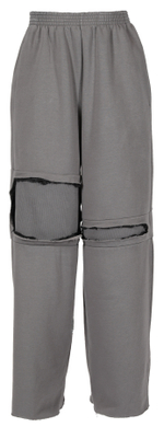 MM6 MAISON MARGIELA БРЮКИ СЕРЫЕ МУЖСКИЕ СВОБОДНОГО КРОЯ