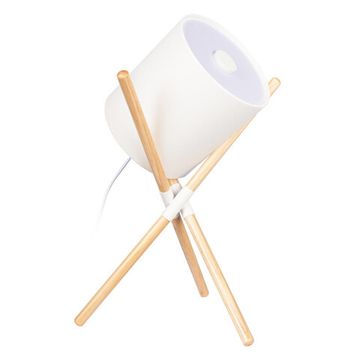 Настольная лампа 1*Е27 10245T White белый Bobbin LOFT IT