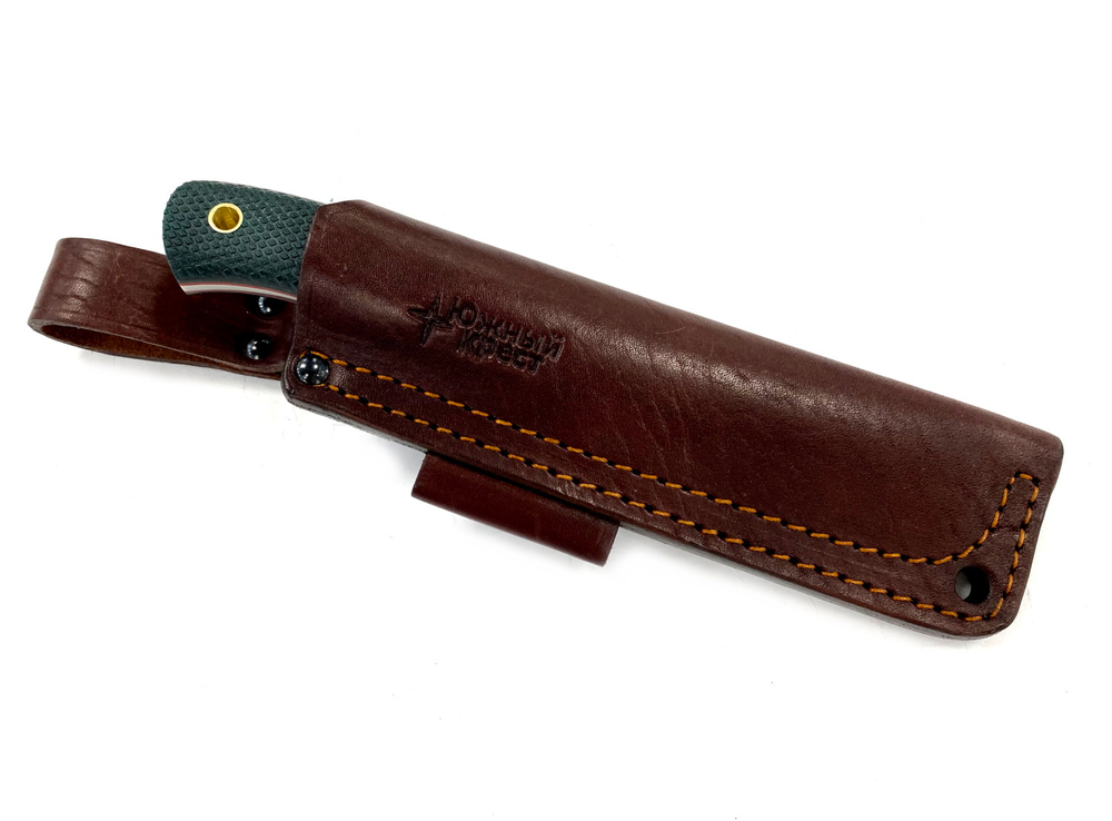 Нож Скаут, N690 конв., микарта изумруд, 237.0552