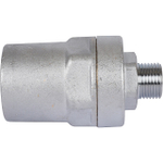 Компенсатор гидроударов STOUT - 1/2" (НР, PN10, Tmax 90°C, латунь никелированная)