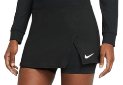 Теннисная юбка Nike Court Dri-Fit Victory Skirt Plus Line - black/white