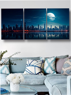 Картина Алое основание модульная 50x70см 3шт.
