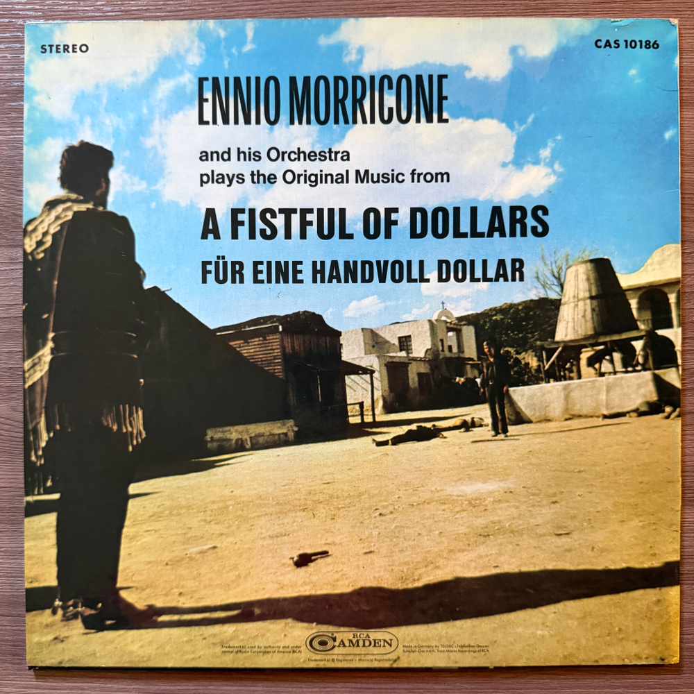 Ennio Morricone And His Orchestra - For A Few Dollars More (Германия)