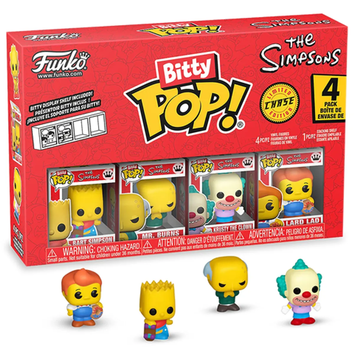 Funko Bitty POP! Simpsons 4 Pack Series 1