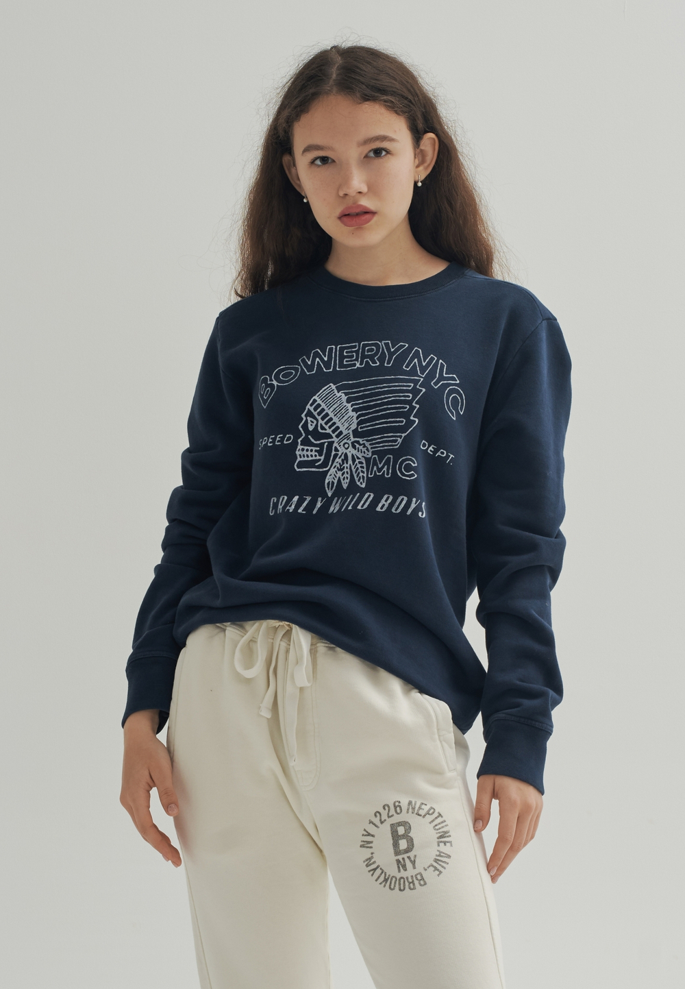 Свитшот Bowery NYC "Crazy Wild Boys" Iris