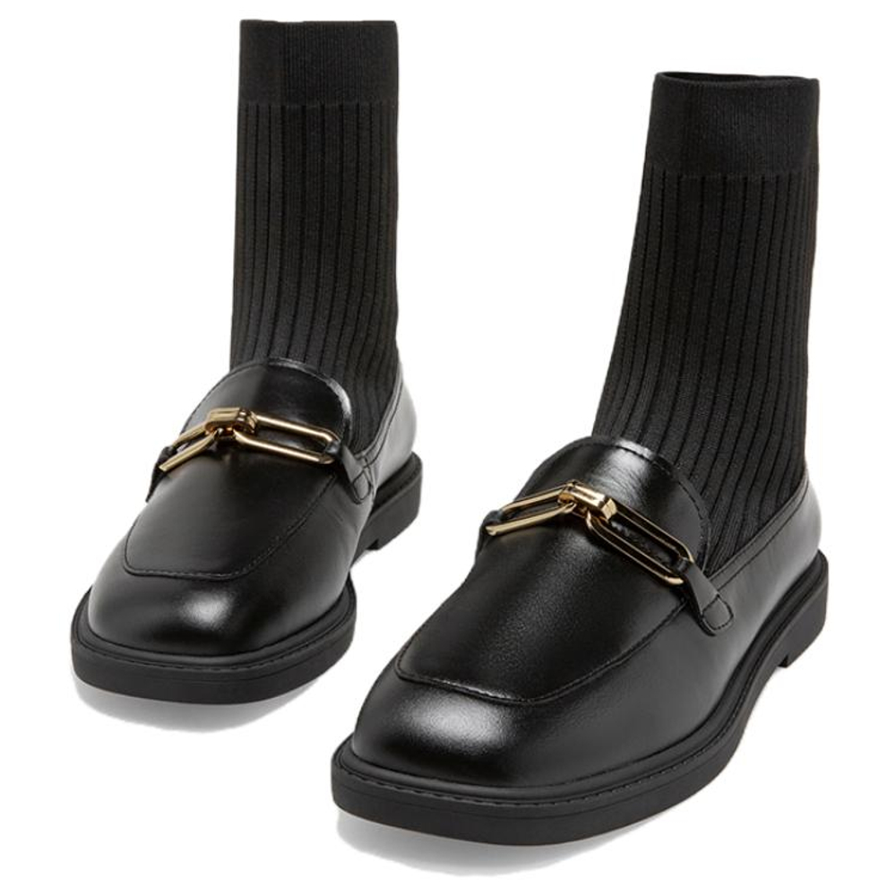 BATA Stretch & Sock Boots Women"s Green/Black/Brown