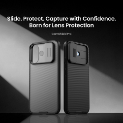 Чехол прозрачный тонированный с защитой камеры на Xiaomi Redmi Note 17 Pro, серия CamShield Pro (Transparent) от Nillkin