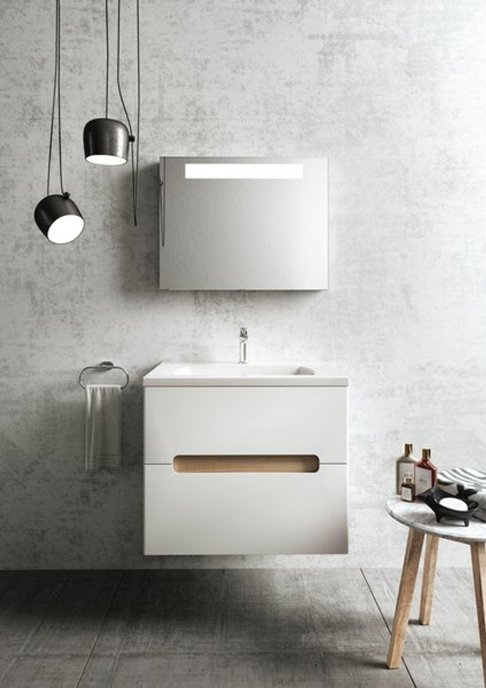 Тумба под раковину Ravak SD 600 CLASSIC II белая (X000000902)