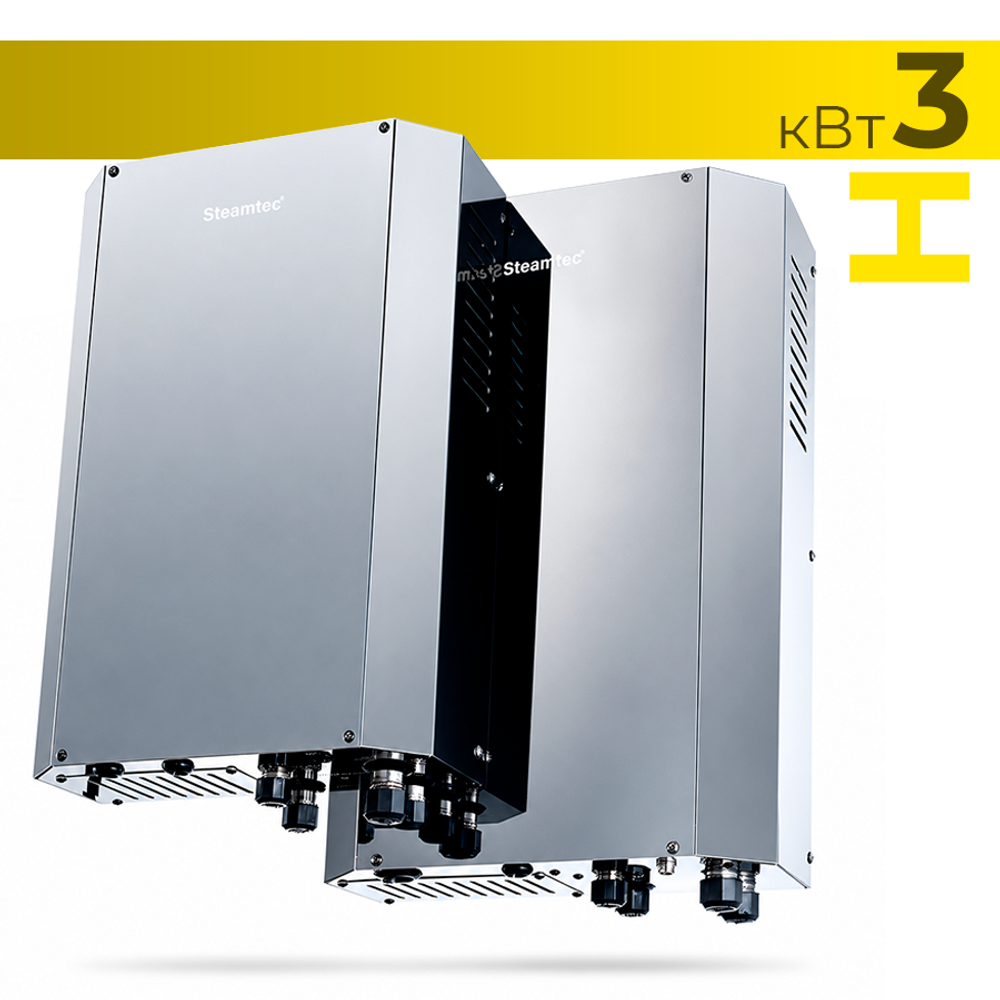 Steamtec TOLO Н 30 - 3 Квт, вертикальный парогенератор 220В (объем парной 2-3 м3)