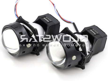 Билед модули Aozoom DLPD0601 (D1S/D2S) 2024 3.0 дюйма, 2 чипа, 5500K, 72W/80W, крепление 3R (комплект, 2шт)