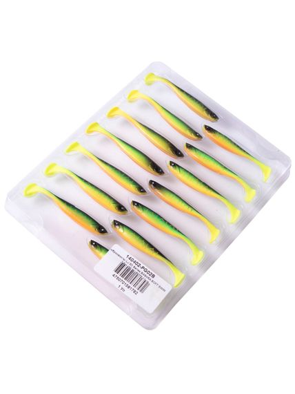 Виброхвосты LJ 3D Series BASARA SOFT SWIM 2,5in (06,35)/PG02 14шт.
