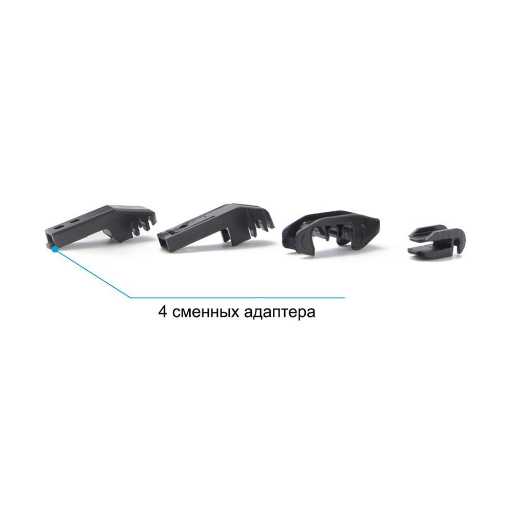 Щетка стеклоочистителя Lucky way, бескаркасная, 14"/36 см, SCHET154