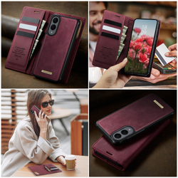 Чехол-кошелек CaseMe 2 in 1 MagSafe Samsung Galaxy S25 Edge