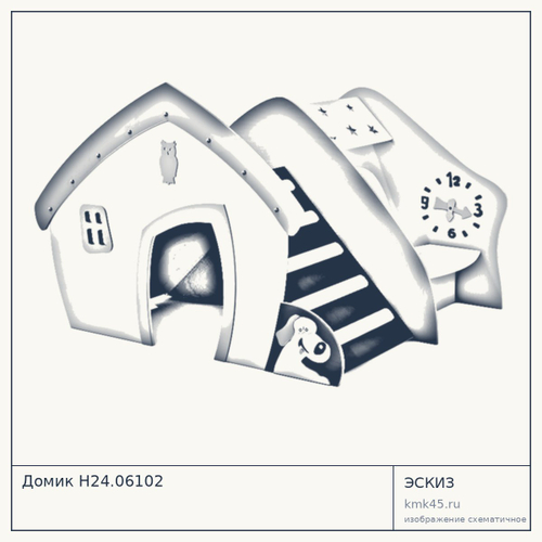 Домик Н24.06102 — от 109 000 ₽