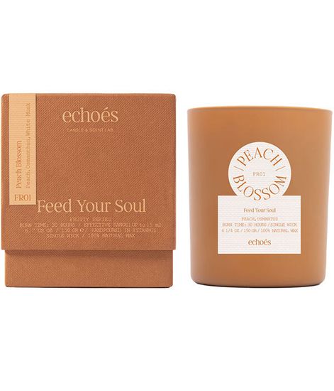 Peach Blossom, свеча Feed your soul collection, Echoes